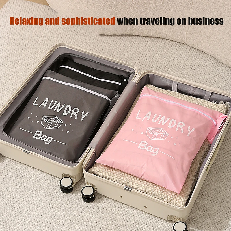 Portable Dirty Clothes Storage Bag Laundry Bags Oxford Waterproof Storage Pouch For Swimming Fitness Beach Clothes Organizer Bag