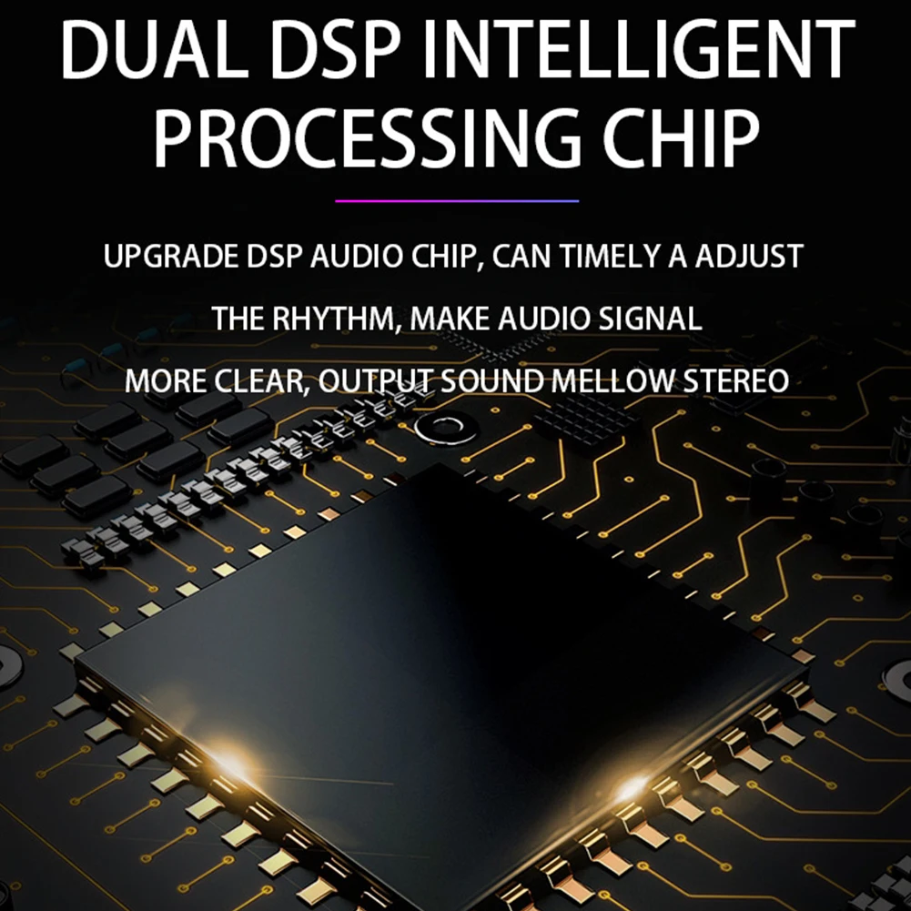 V8S External Sound Card with Noise Suppression Chip Real Time Monitoring Headphone Output for Latency Streaming
