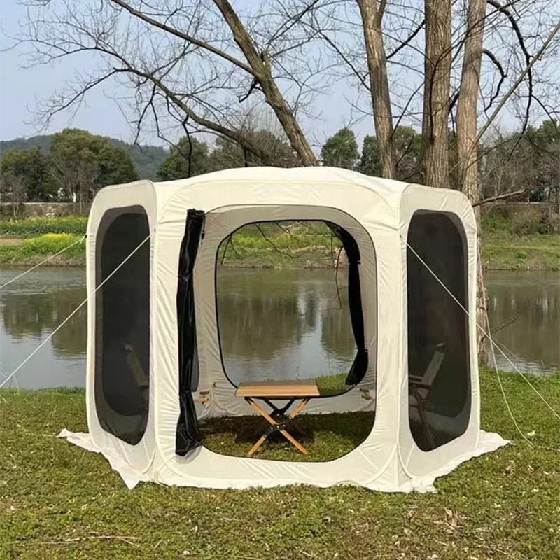 CX leisure tent outdoor multi-person travel picnic barbecue camping tent portable