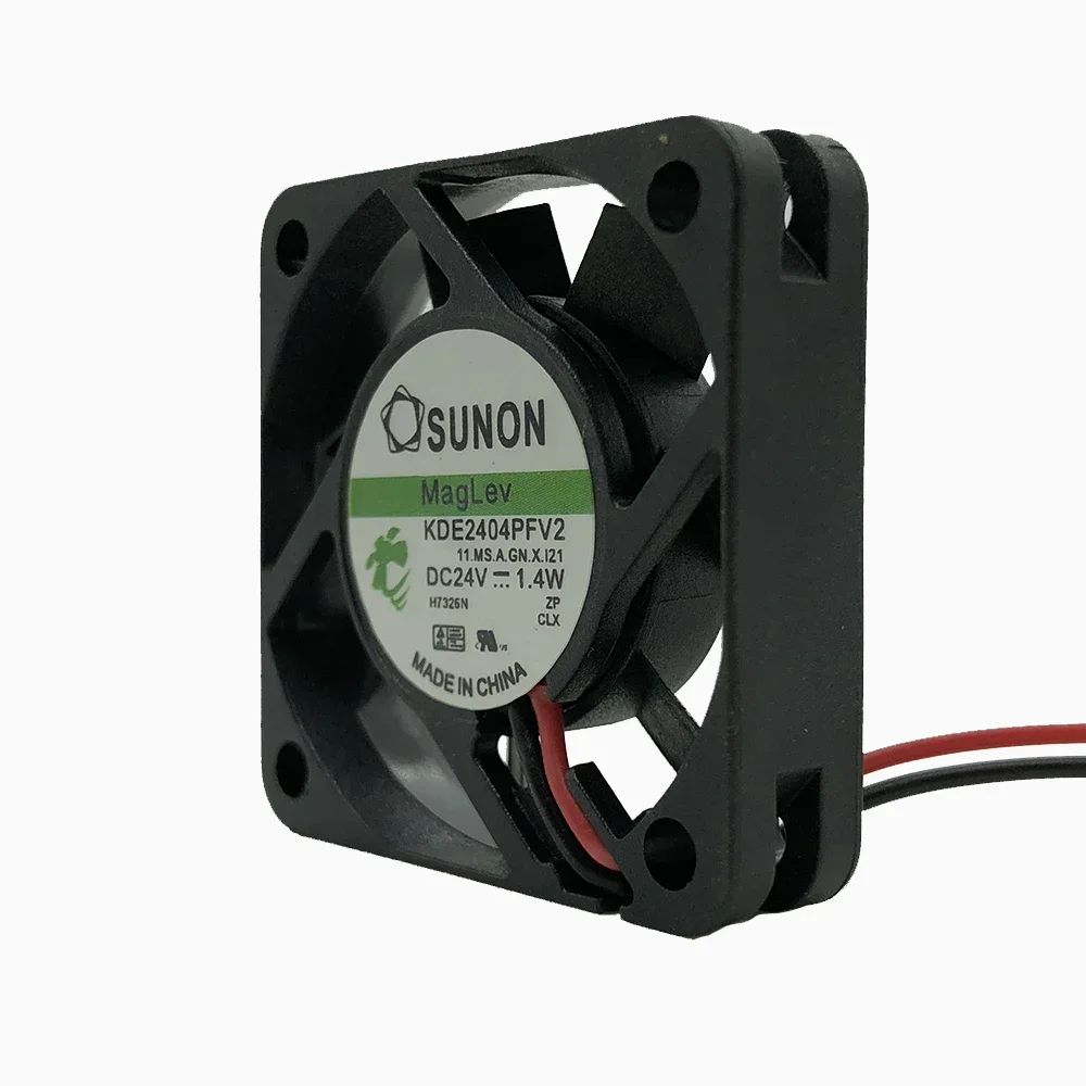 ใหม่สำหรับ Sunon KDE2404PFV2 4010แปลงความถี่เงียบ, 40*40*10มม. DC 24V 1.4W 4cm 4-สาย