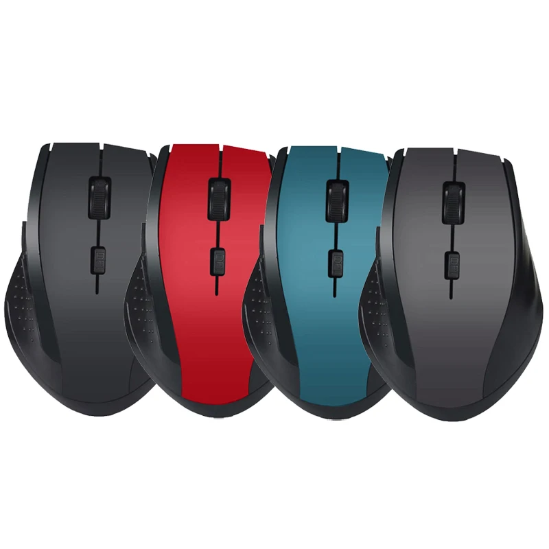 2.4GHz Wireless Gaming Mouse Portable Mouse Gamer for Computer PC Laptop Accessory with USB Receiver Wireless Mice Office