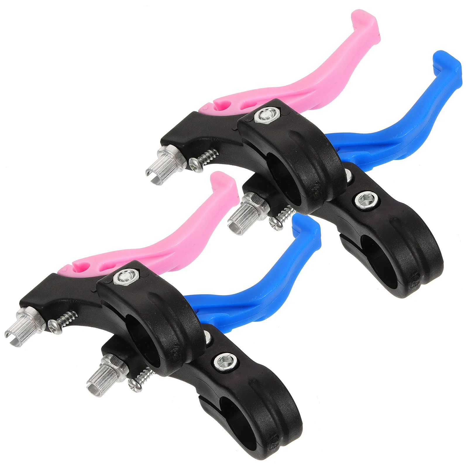 

2 Pairs Brake Lever Bicycle Levers Kids Bike Cycling Brakes Kit Braking Part Replacement Component Major Parts