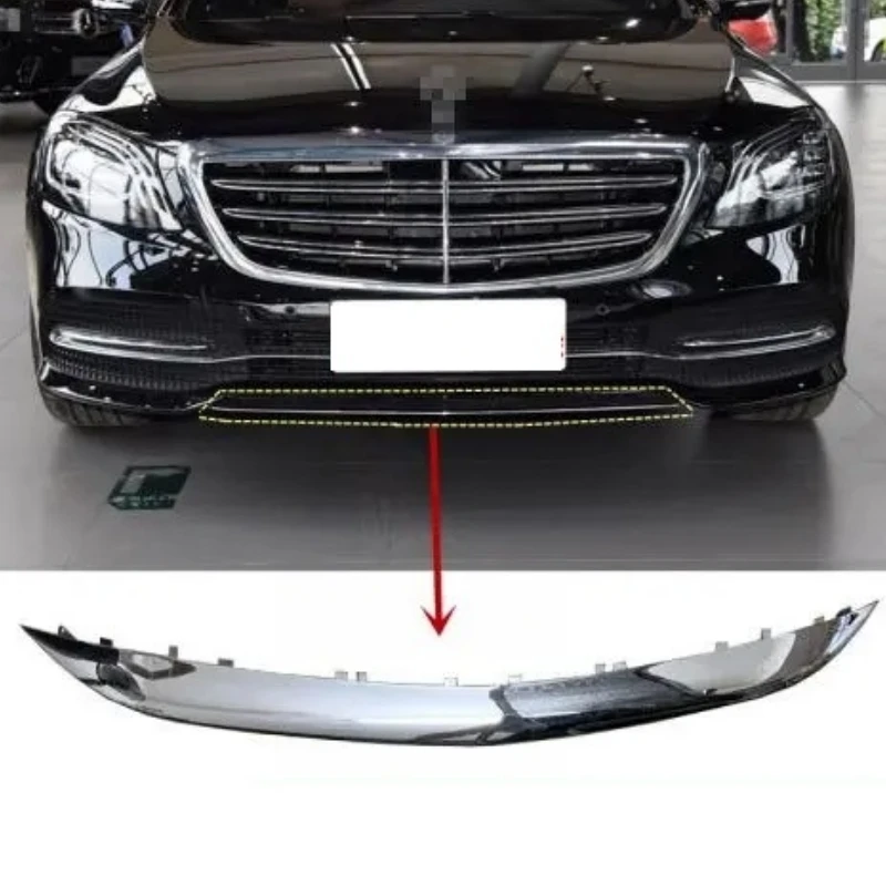 

Front bumper grille chrome strip For Mercedes Benz S Class W223 S450 S500 S600 2018-2020