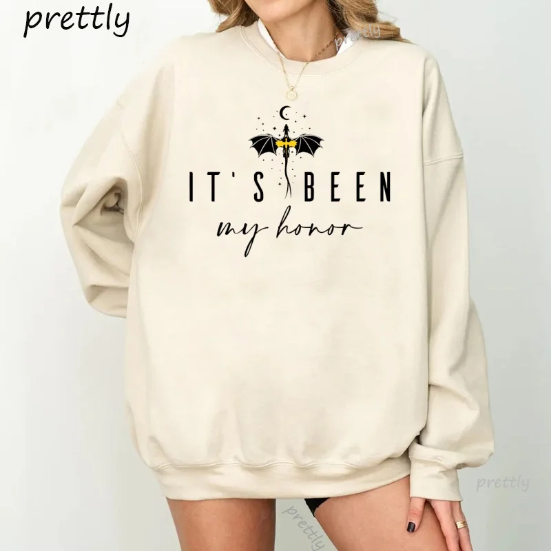 

Толстовка Fourth Wing, винтажный пуловер, толстовки с капюшоном Dragon Rider, уличная одежда для любителей книг в стиле фэнтези, женская одежда с длинными рукавами