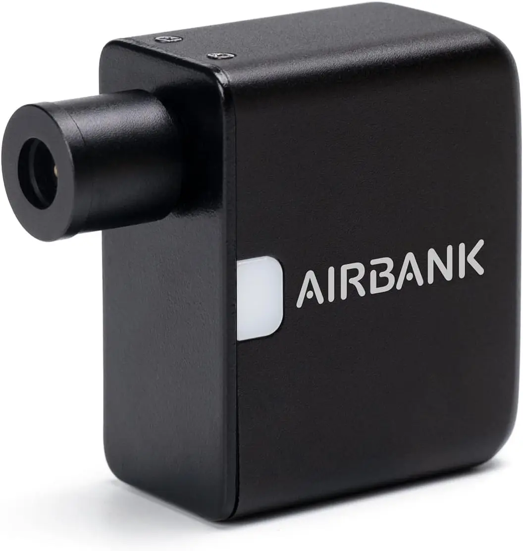 

Portable 100PSI Electric Bike Pump, Type-C Rechargeable, Mini Inflator for Schrader & Presta Valves