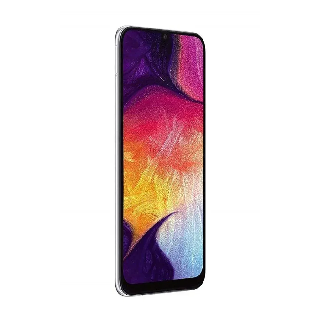 Original Android Refurbished CellPhone Samsung Galaxy A50 A505F 4G Mobile Phone 4GB RAM 64GB ROM 6.4" 25MP+8MP+5MP