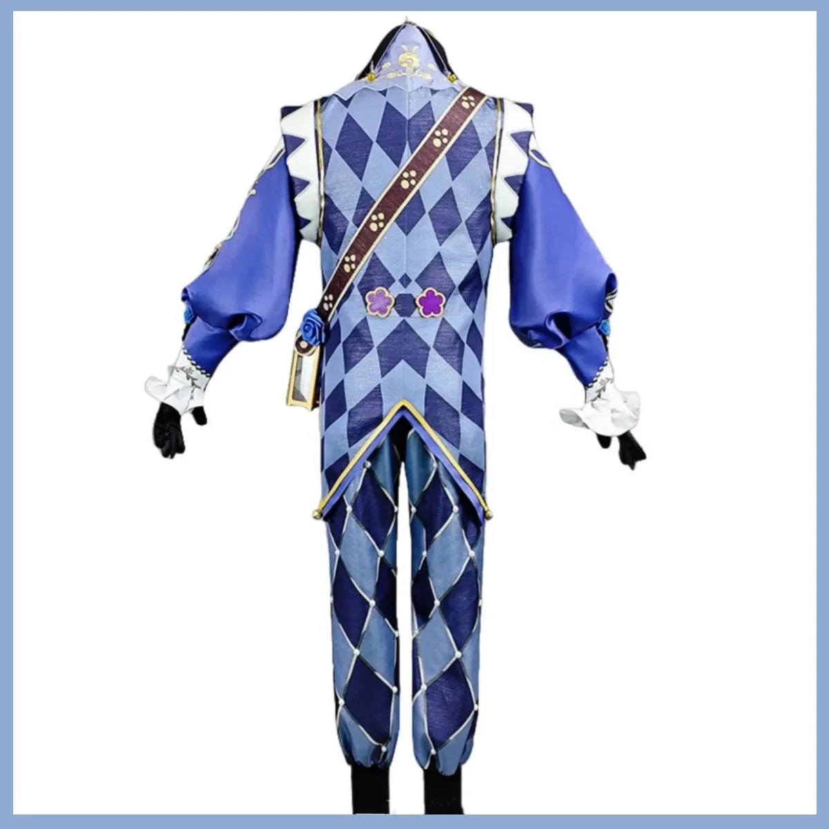 Costume de Cosplay de Victor Grantz pour Homme, Masque de Performance de Facteur saupoudrer casier Long Clown, Ensemble d'Uniforme, Carnaval d'Halloween Trempé