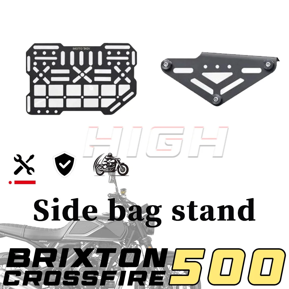 

Side panel BRIXTON CROSSFIRE 500GK Quick-release Side Case Retro Canvas Side Bag Tool Box Stand 500 GK