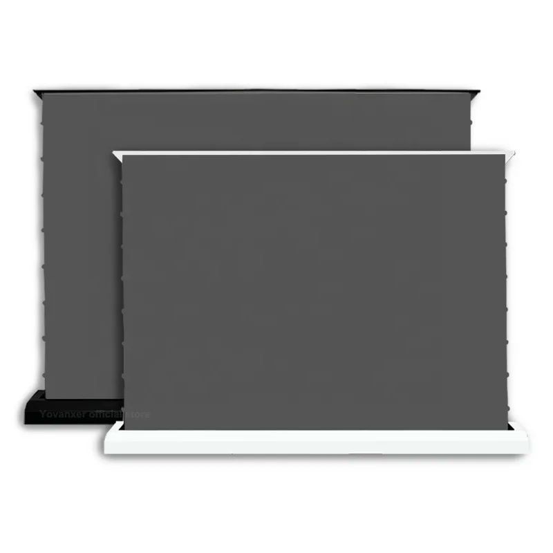 

100 Inch 2024 Top ALR Black Diamond Projector Screen 16:9 1CM Ultra Narrow Bezel Fixed Frame Projection Curtain 4K HD