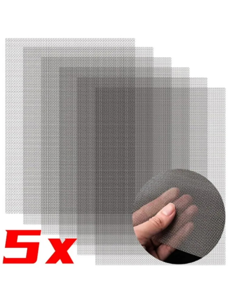 Filet de réparation de pare-chocs de voiture en acier inoxydable, filet de réparation de fissures en plastique pour évents de carrosserie de pare-chocs, outils de soudage, accessoires de voiture 1 à 5