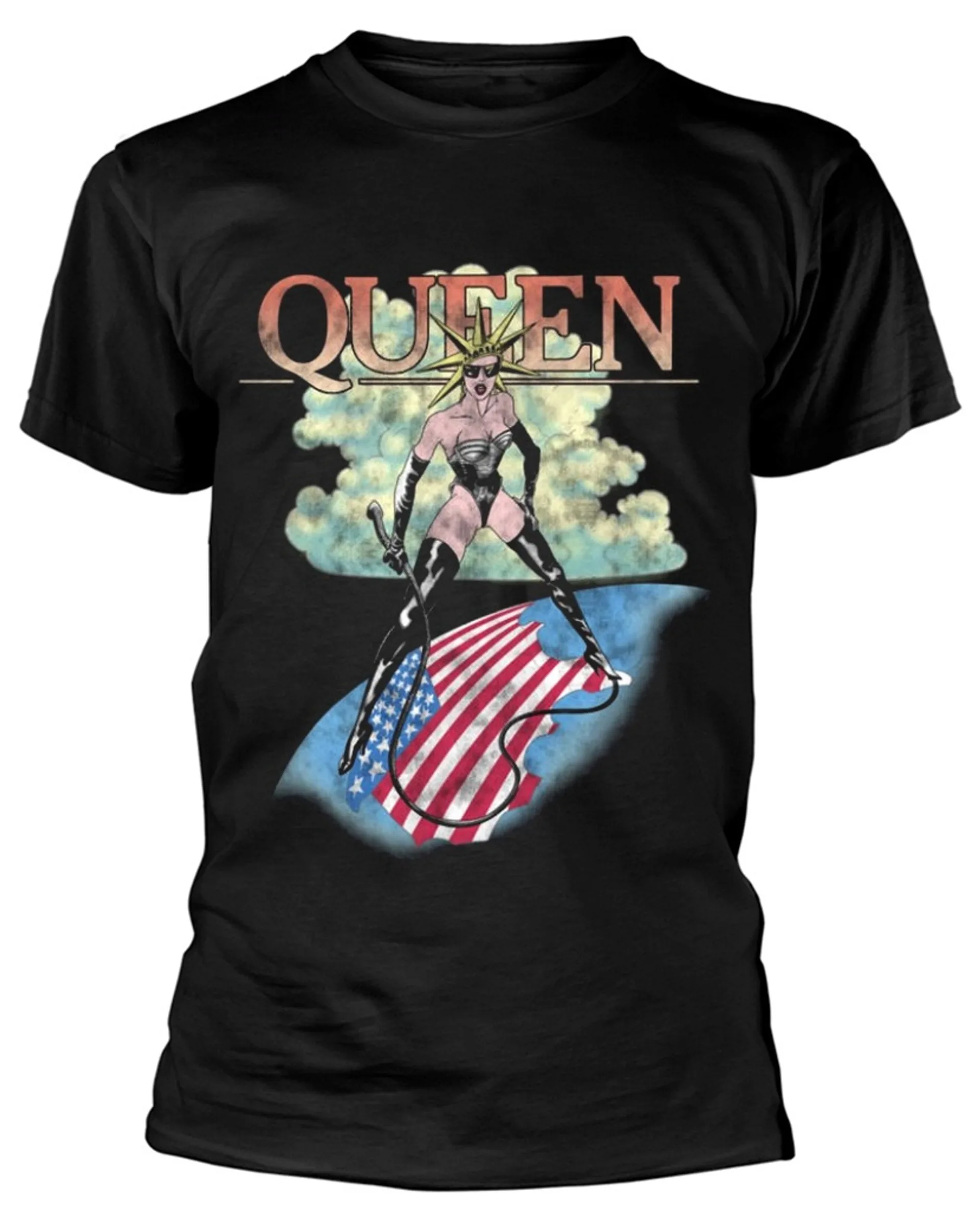 

Футболка Queen Mistress для мужчин и женщин, хлопковая футболка с короткими рукавами, уличная брендовая футболка, ретро-рок-группа Y2k, топы, мужская летняя одежда