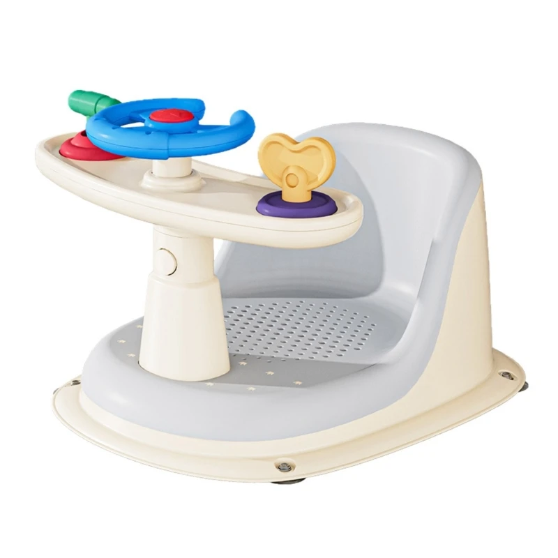 

J15U Bathtub Baby Bath for Sit-Up Bathing Provide Backrest Support for Baby