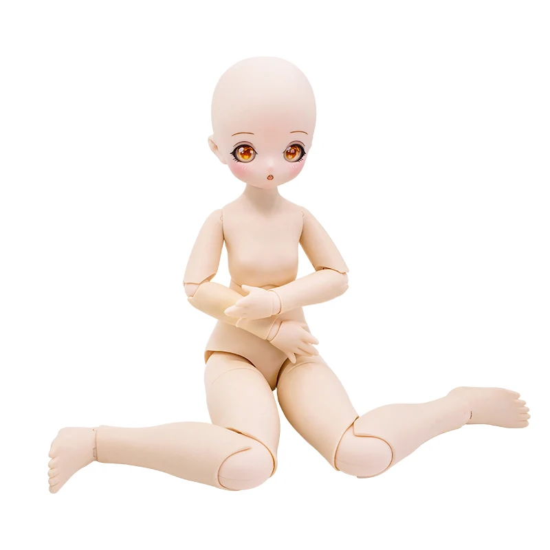 Dream Fairy 1/4 BJD Plastic Material Nude Doll White & Tan Skin 16 Inch Ball Jointed Doll Kawaii Collection Toy for Girls