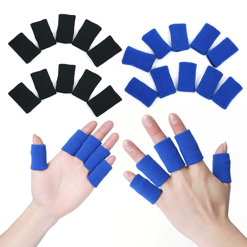 Stretchy Sports Finger Sleeves Arthritis Support Finger Guard Outdoor Basketball Volleyball Finger Protection New