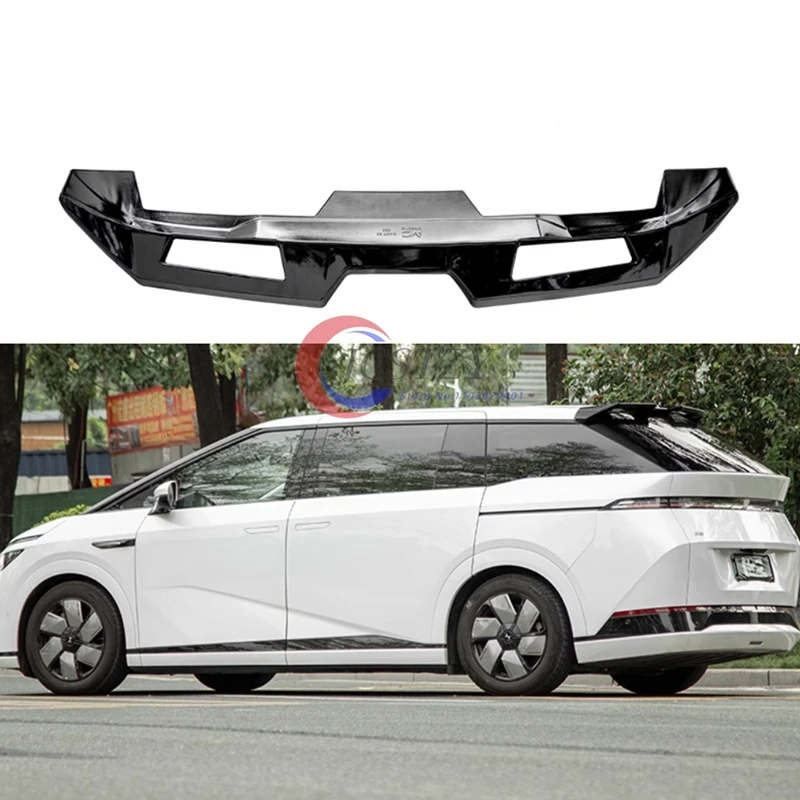 

Спойлер на крышу автомобиля с фиксированным крылом, подходящее для Xpeng X9, модифицированное авто MC, спортивное хвостовое крыло, большое заднее крыло, внешние аксессуары для автомобиля