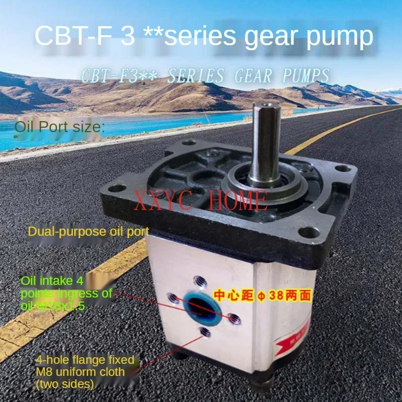 

CBN Hydraulic Oil Pumps CBN-E304 CBN-E306 CBN-E308 CBN-E310 CBN-E316 Gear Pumps for Agricultural Machinery Keyed Shaft