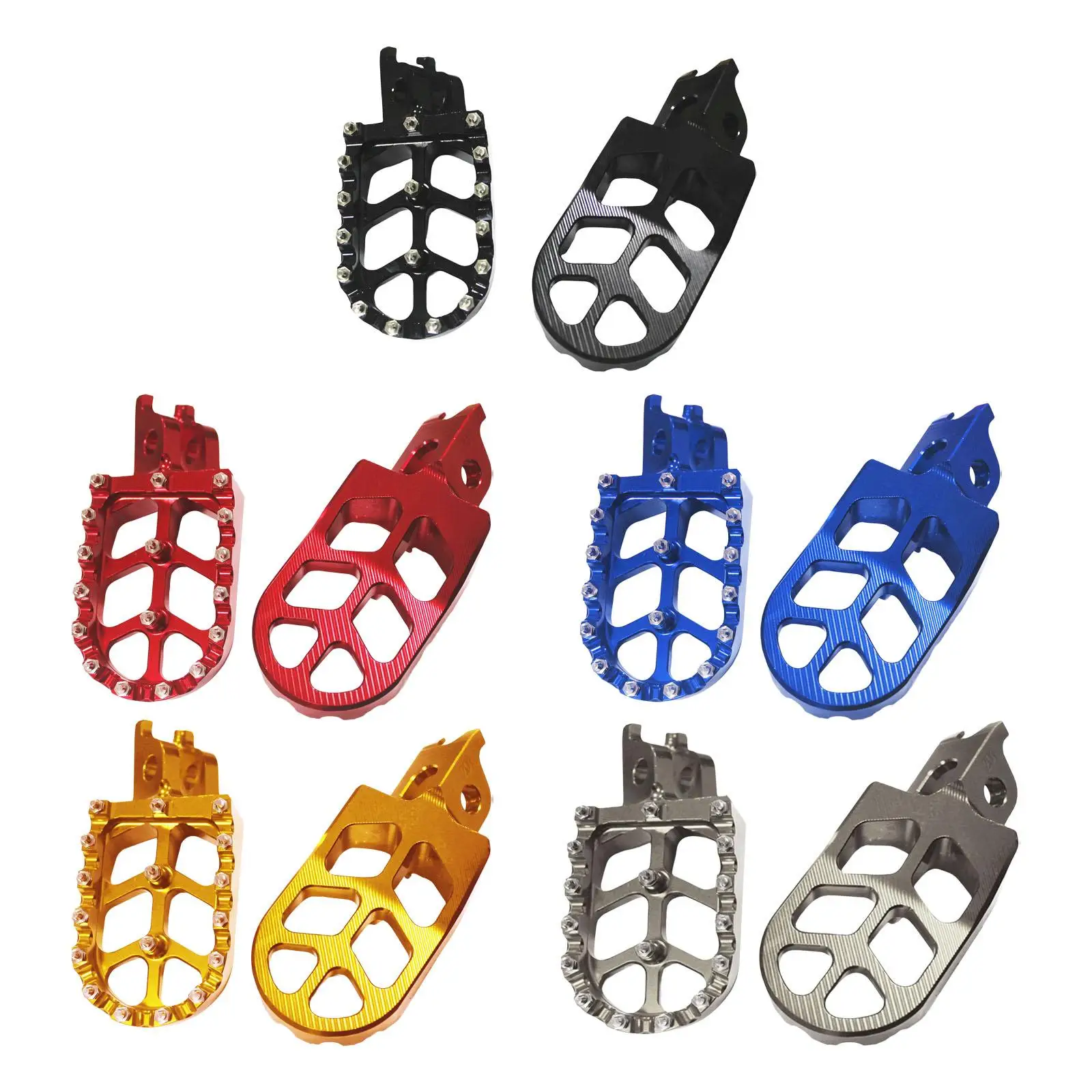 Pegs de pé CNC para Honda Crf250RX Crf300L Crf300 Rally Crf450L Crf450Rl