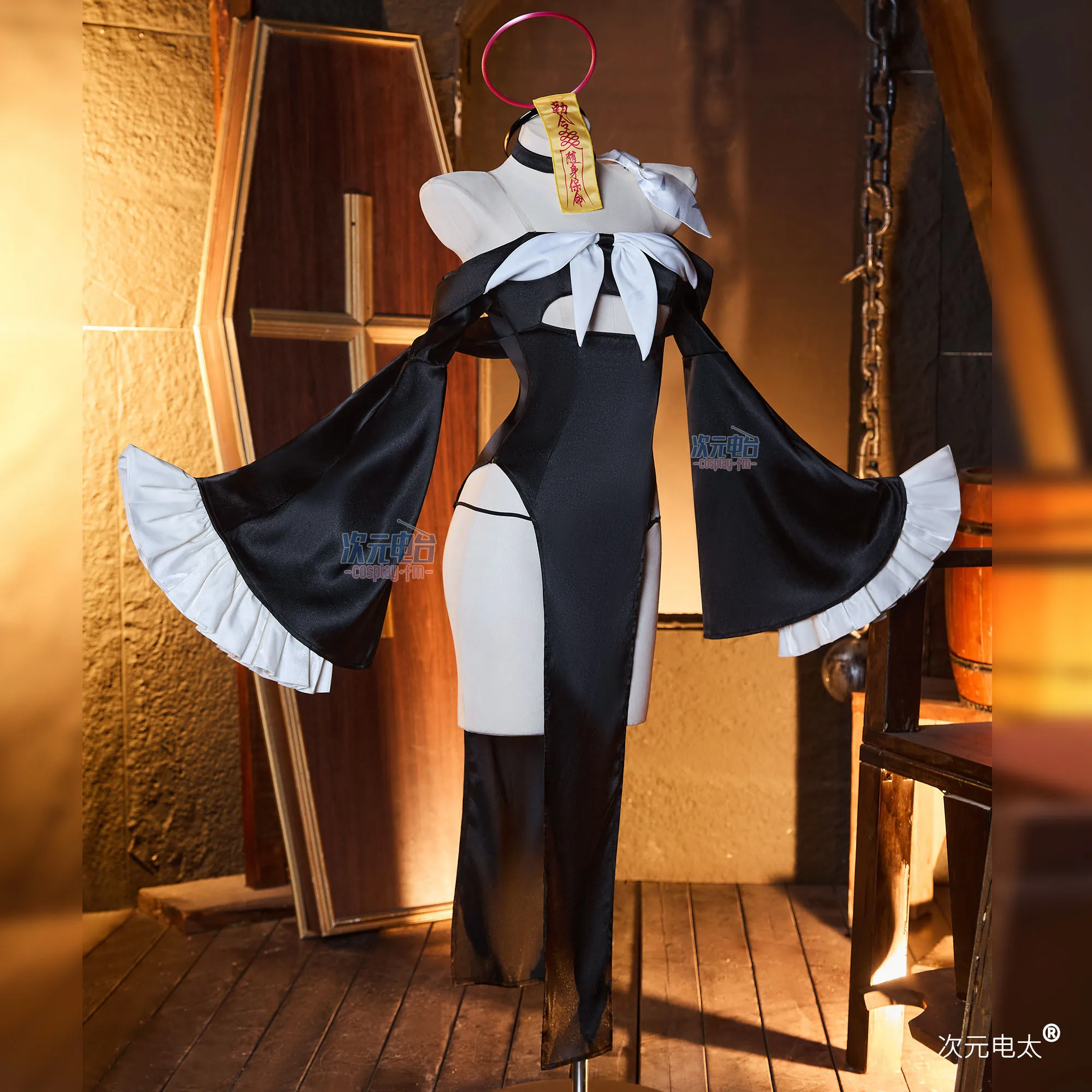 

Костюмы для косплея по аниме Blue Archive: Прана Зомби, женские сексуальные платья-костюмы, униформа зомби из фильма ужасов, одежда для Хэллоуина и карнавальных вечеринок