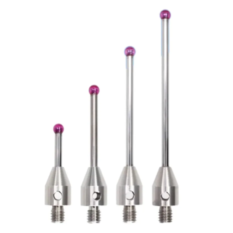 Three coordinate measuring needle ruby gauge needle CNC machine probe probe touches measuring needle thread M4