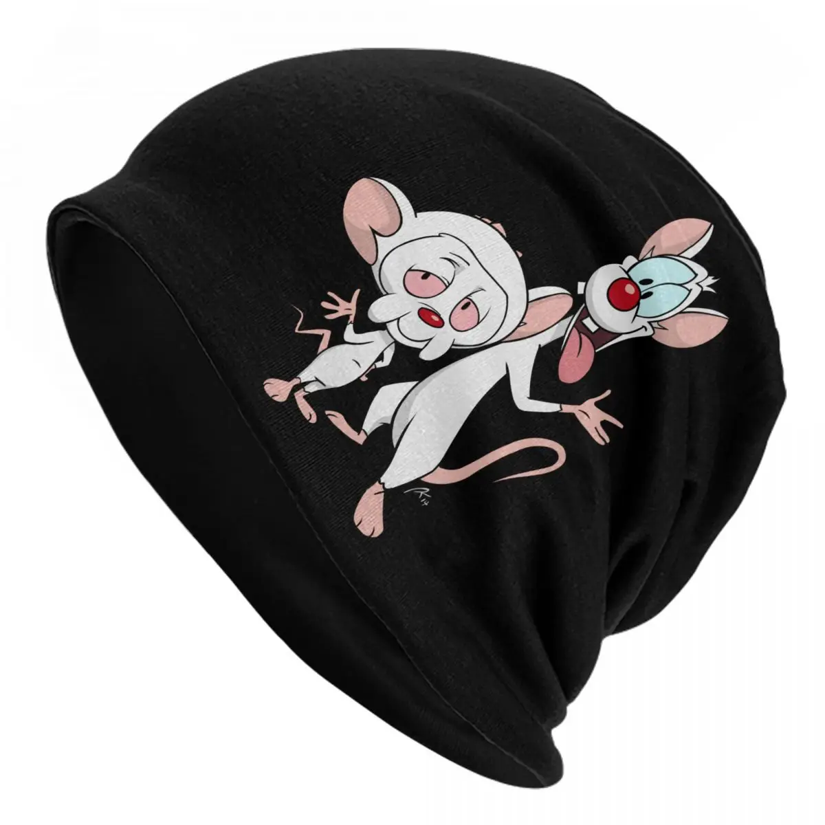 Męski mały i mózgowy kapelusz luźna czapka Beanie Merch New Arrival Anime wielofunkcyjna czapka z dzianiny