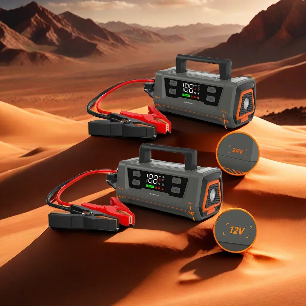 Auto Parts Booster Starter 12v Car Battery Jump Starter 1500A Car Jumper QC3.0 Portable Car Jump Starter Power Bank