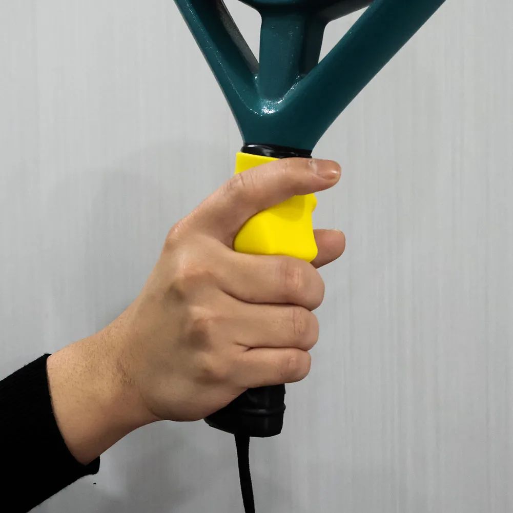 

Silicone Tennis Racket Grip Correction Device AntiSlip Portable Peak Racket Handle Support Comfort Grip Trainer For Padel Squash