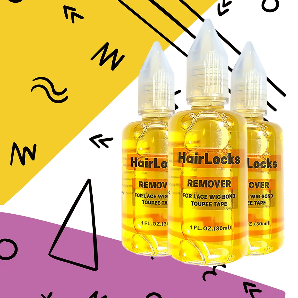 10/5/3 個の除去剤、ウィッグの接着剤、液体接着剤、ヘアグルーワックススティックに適しており、さまざまな接着剤の除去に適しています。