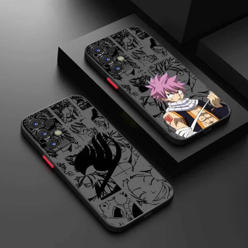 Natsu Fairy Tail Cover For Samsung Galaxy S25 S24 S23 S22 S21 S26 Edge Ultra Lite FE Plus 5G UW Phone Case