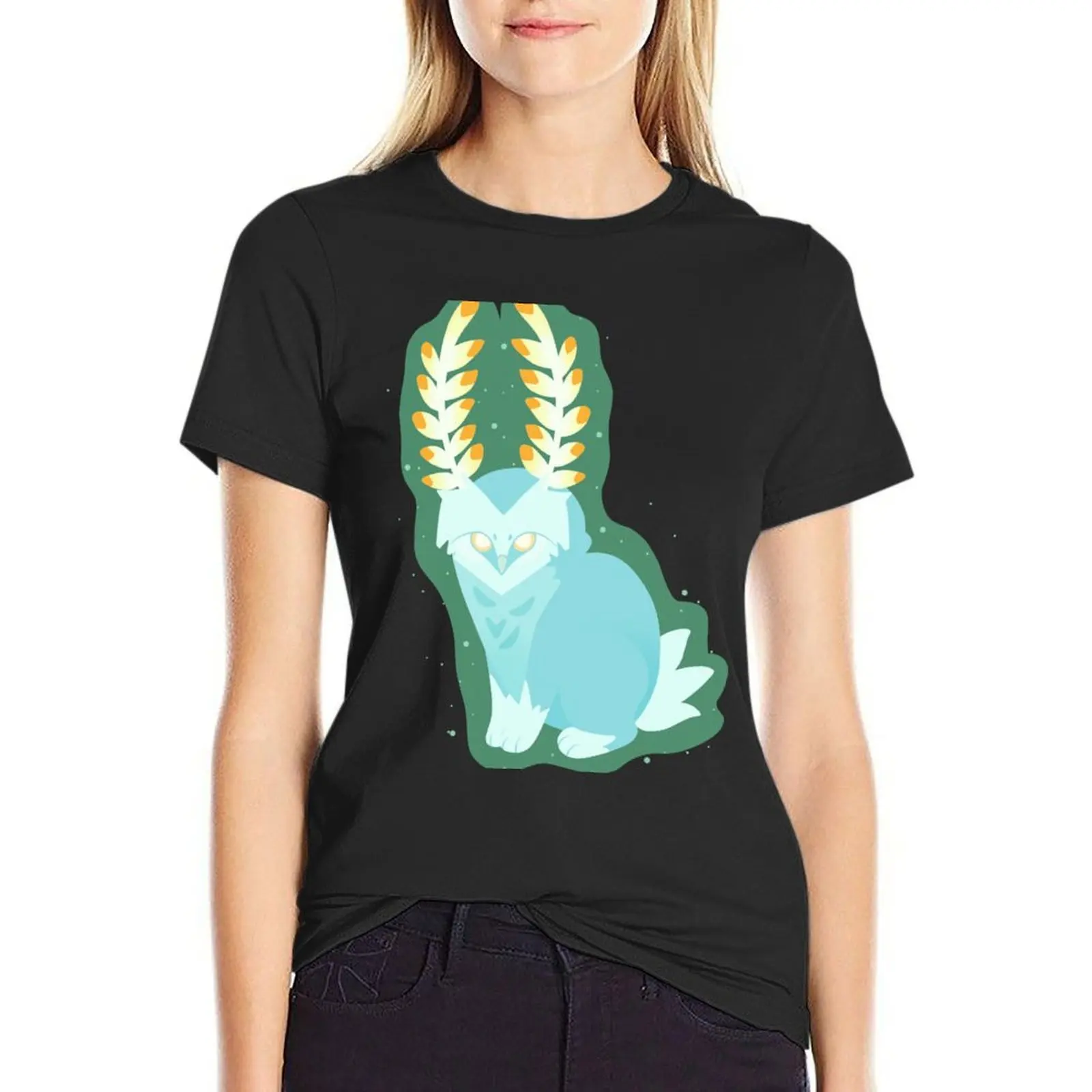 

Blupee BOTW T-shirt anime clothes funny tees t shirts for Womens