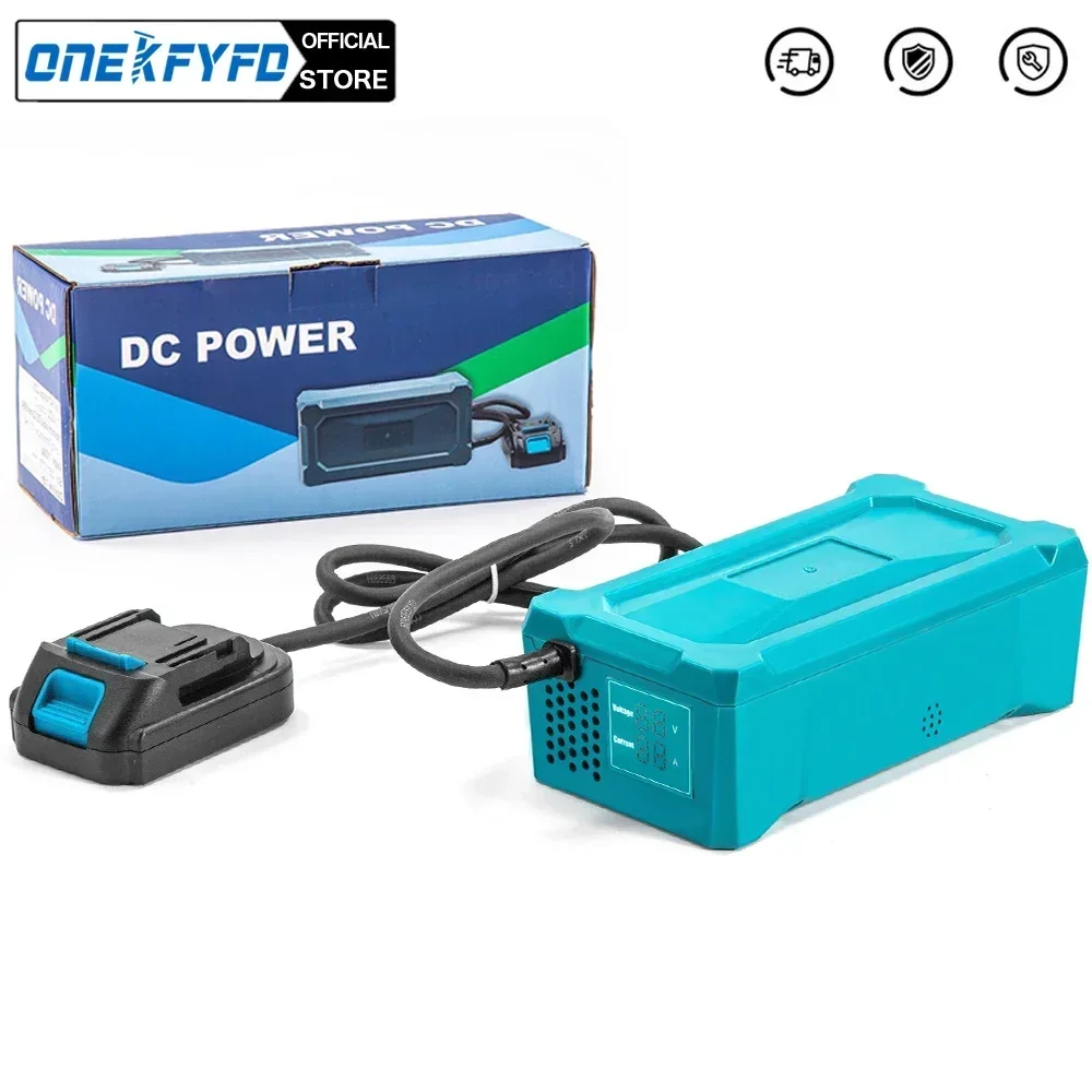 Convertitore di alimentazione da 220 V CA a 18 V CC adattato per utensili a batteria al litio compatibile per Makita 18 V