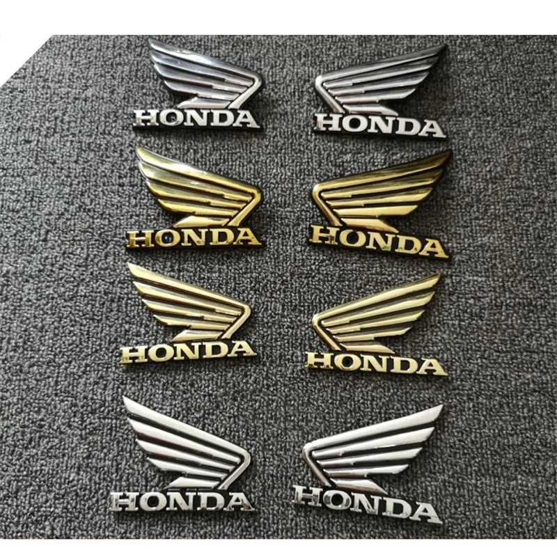 

motorbike decal brand Badge Emblem wind moto stickers for honda dio CBR VFR fuel tank sticker motorcycle accessories car style