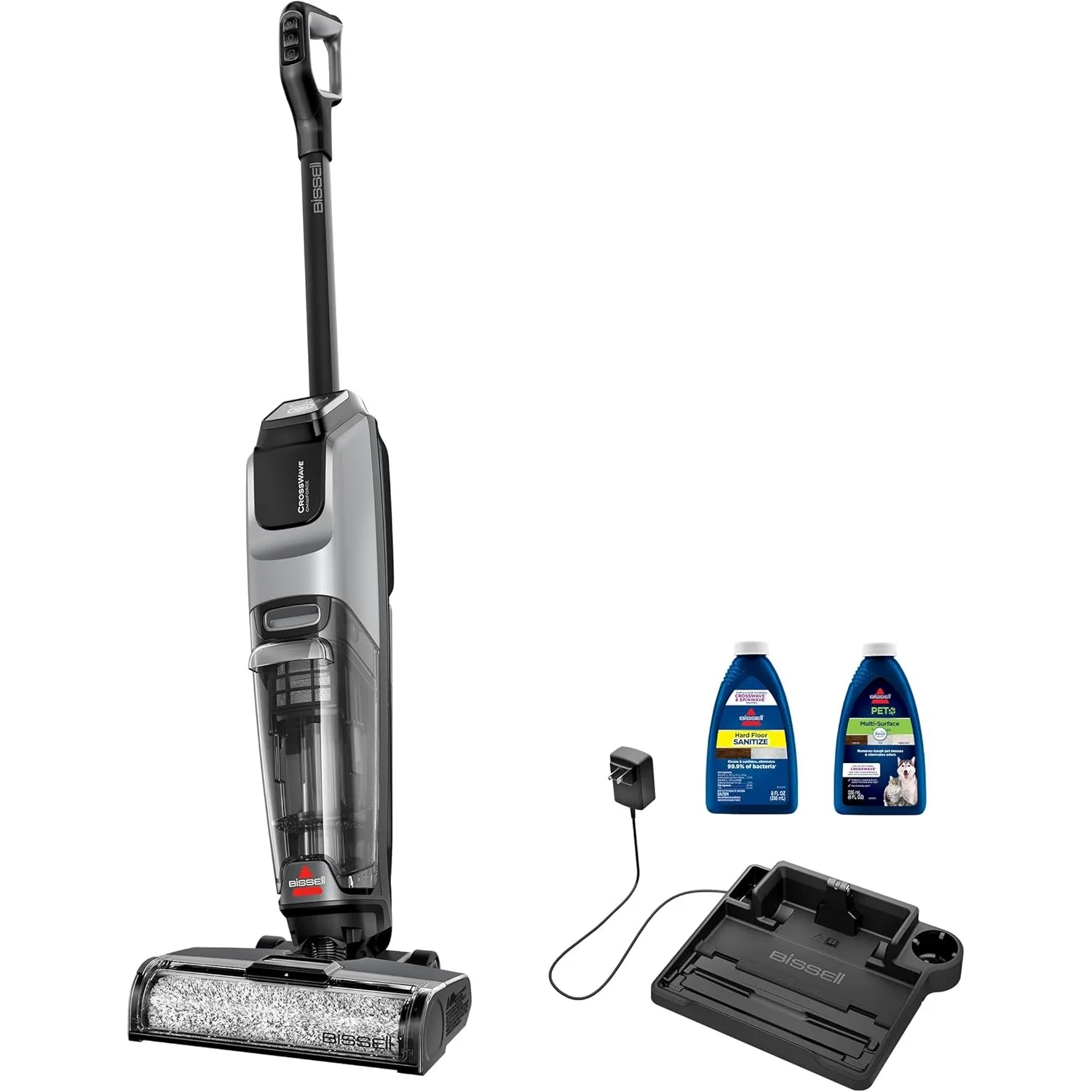 BISSELL® CrossWave® OmniForce™ Cordless Multi-Surface Hard Floor Cleaner Wet Dry Vacuum with Dedicated Dry Vacuum Mode 3882