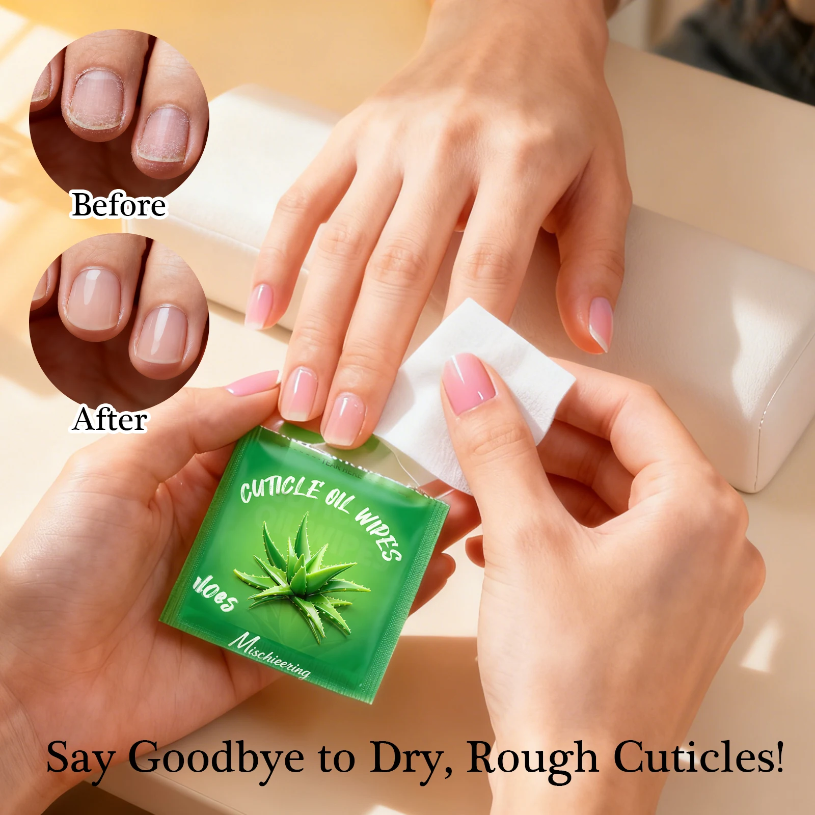زيت البشرة للأظافر، 100 قطعة مناديل زيت العناية بالبشرة الصغيرة 6 رائحة للعناية بالبشرة الميتة والعناية اليومية بالأظافر التالفة