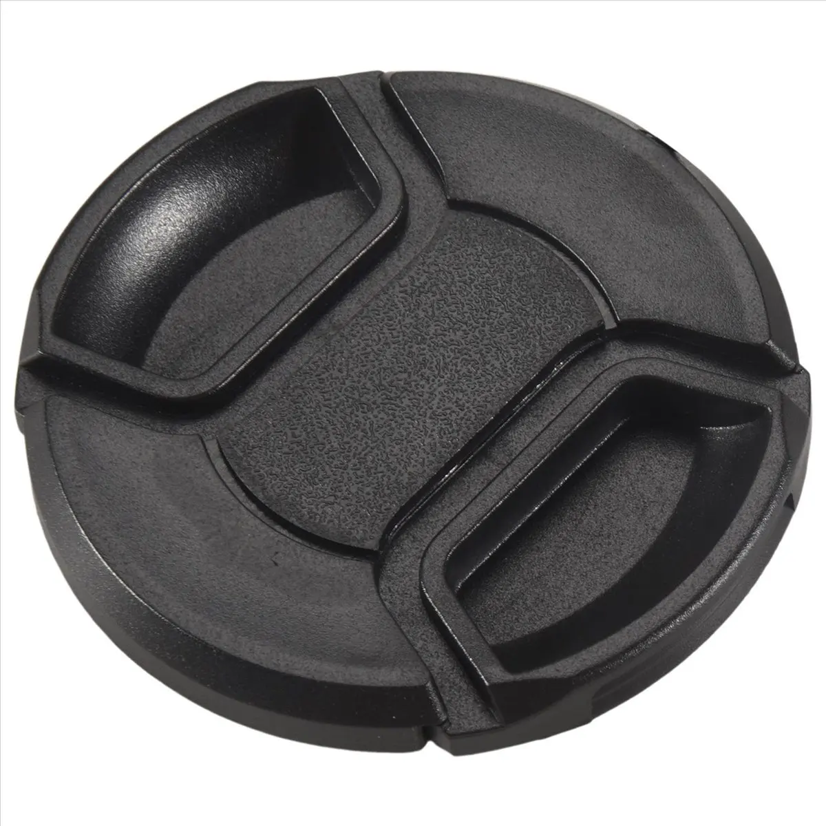 A64I Black 62mm Center Pinch Design Front Lens Cap Cover