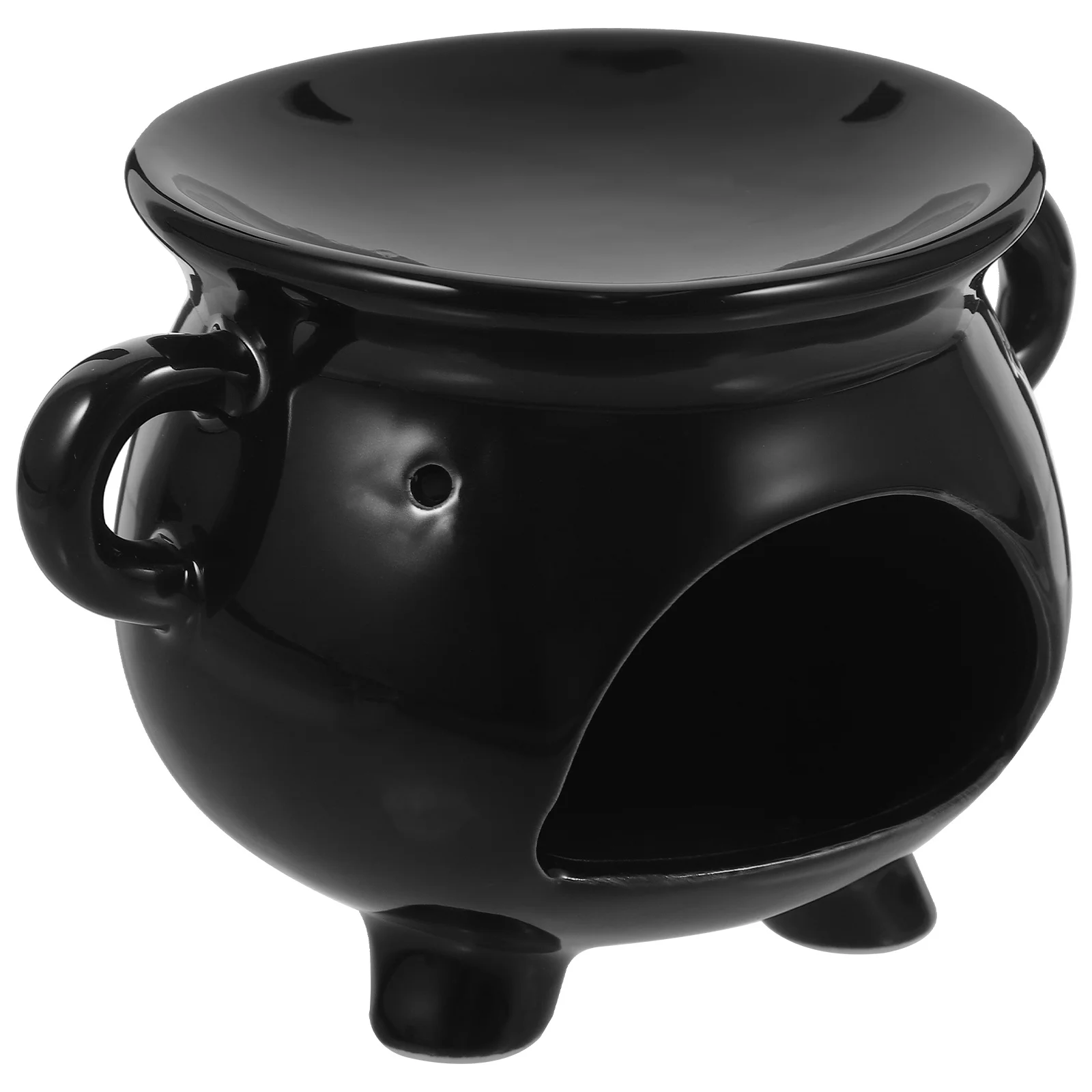 

Ceramic Tea Light Holder Essential Oil Burner Decorative Incense Burner Bowl Fine Detailing Ambiance Enhancer