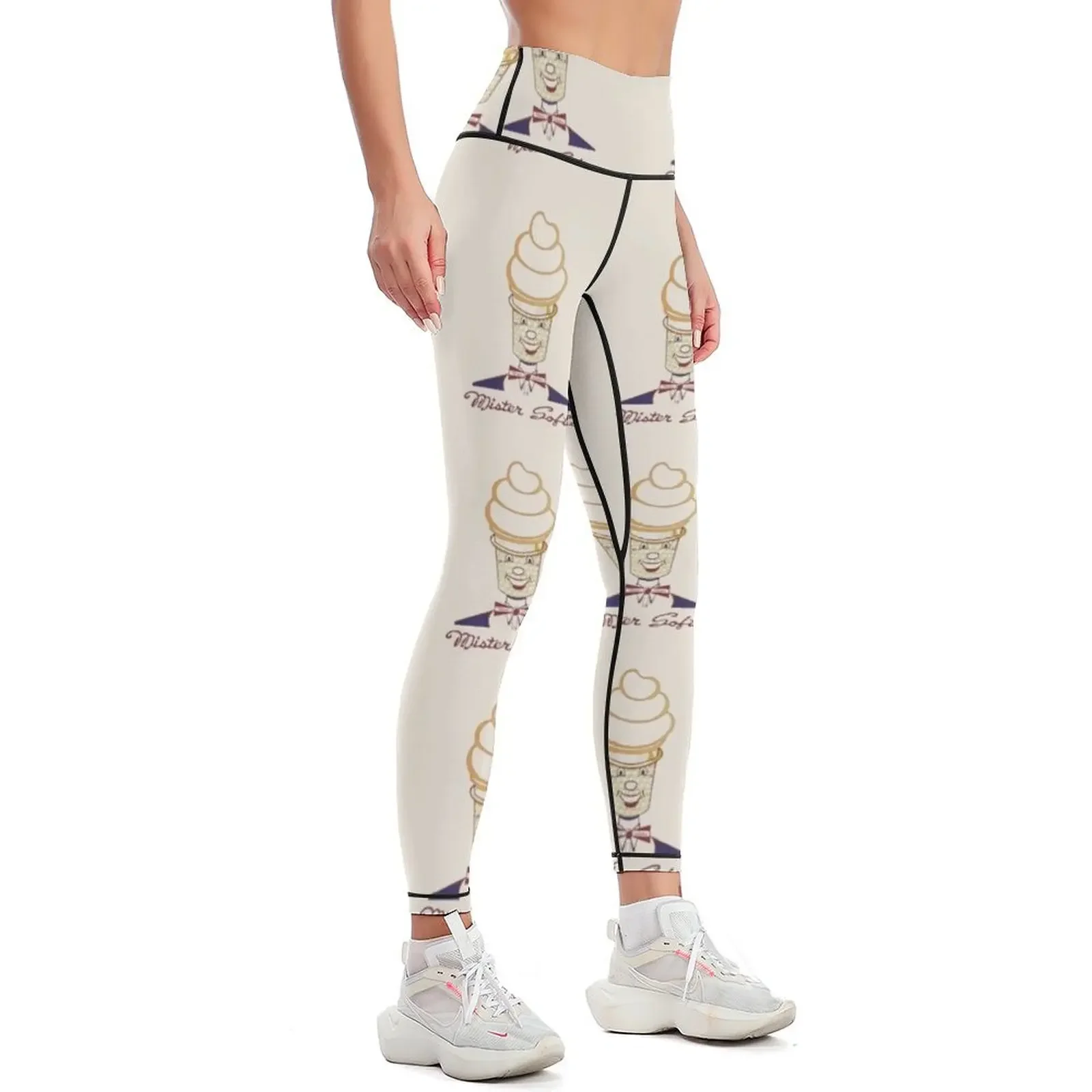 Classic Ice Cream - Mister Softee Leggings Women's sportswear Women's sports pants gym womans Womens Leggings