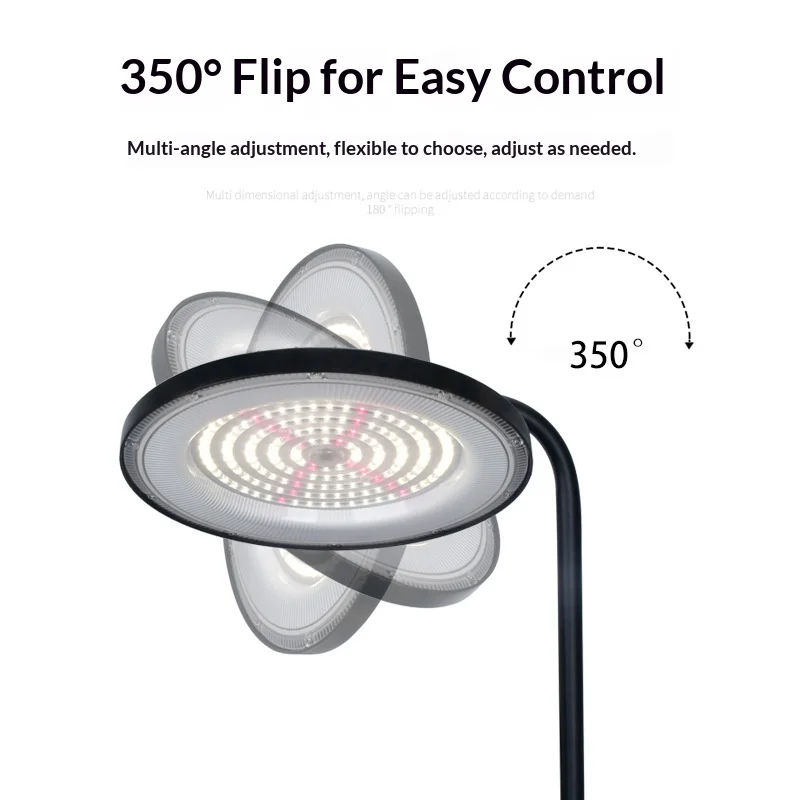 Indoor LED Greenhouse Plant Growth Lamp Full Spectrum IP65 Waterproof Solar Simulated Green Plant Fill Light