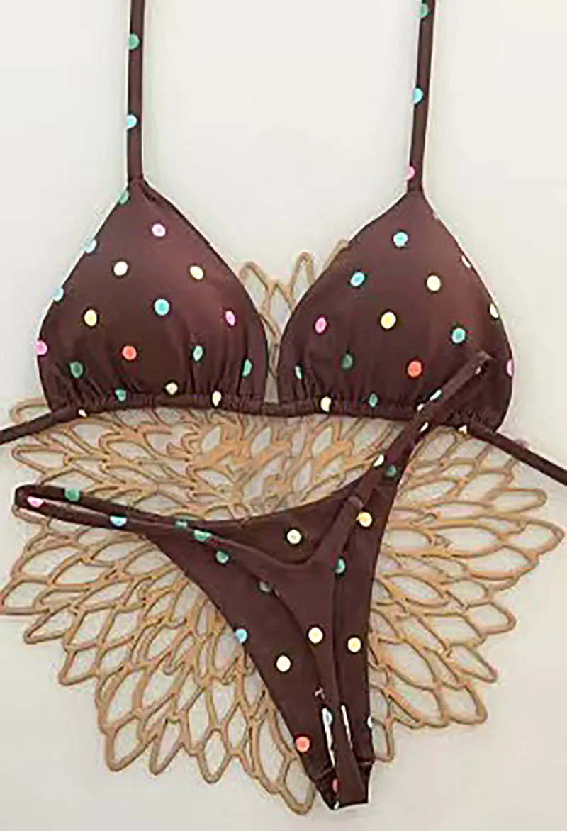 

Сексуальное треугольное бикини с эффектом пуш-ап, бразильские купальники, женские стринги, бикини, комплект из 2 предметов, купальный костюм, пляжная одежда, Biquini Femme