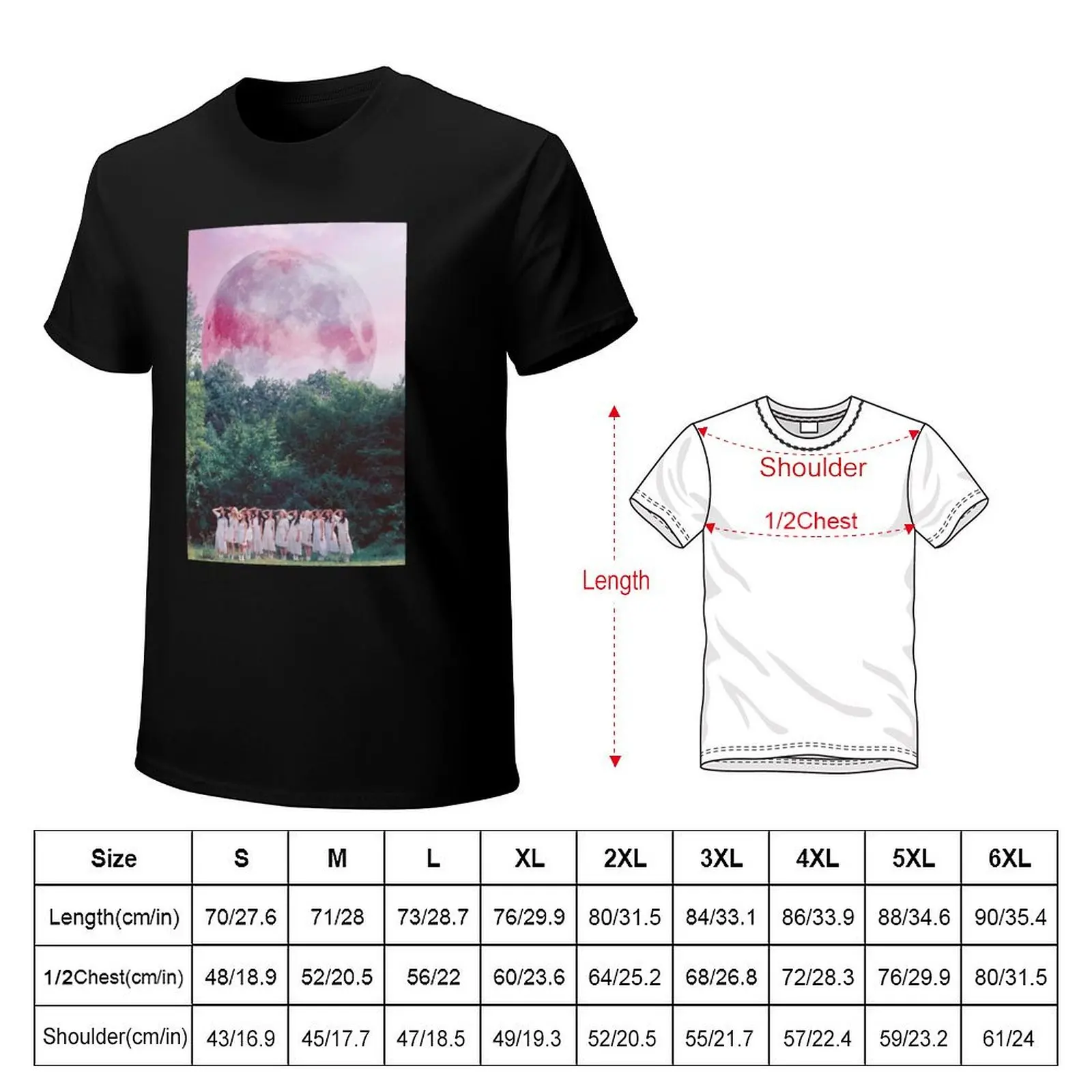 LOONA / LOOΠΔ / ??? ?? / ++ Plus Plus OT12 T-Shirt t shirt man luxury T-Shirt