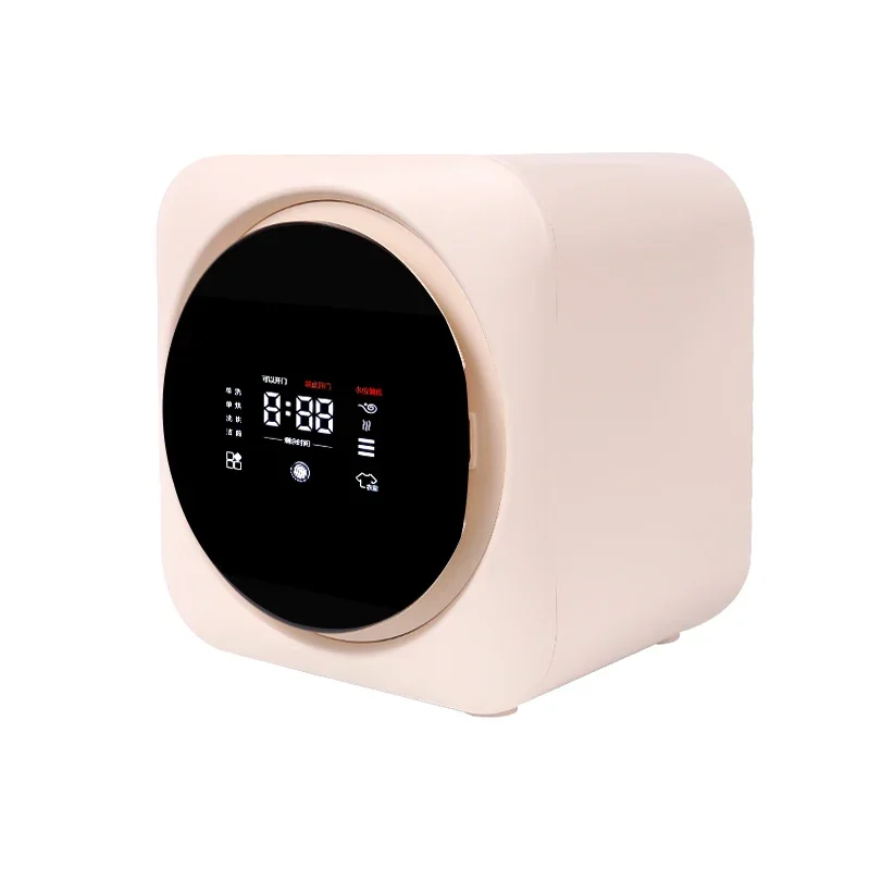 Compact Foldable Mini Washer with Spin Dry Function – Ideal for Dorm, Socks & Small Laundry