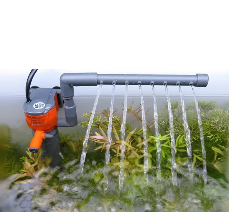 Small Fish Tank Aquarium Filter Three-In-One Built-In Submersible Pump Oxygenation Filter Pump