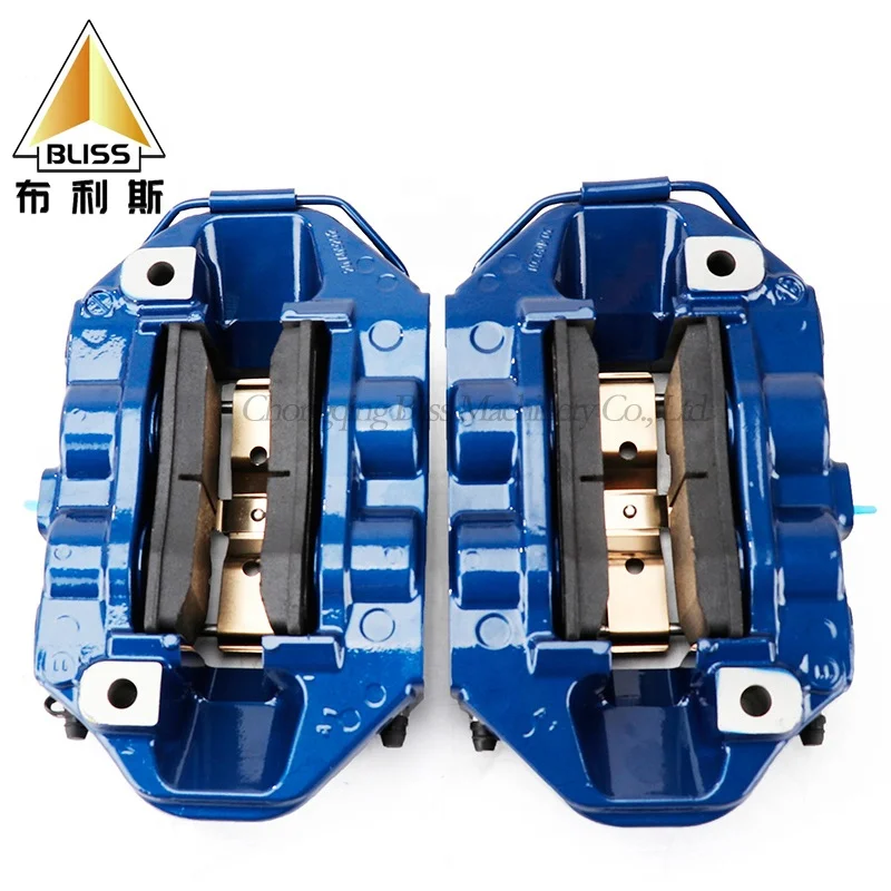 

M-RACE Car Racing Modified Universal Ap Gt4 Forged Rear 4 Pot Piston Brake Caliper For Rotor 345Mm 380Mm