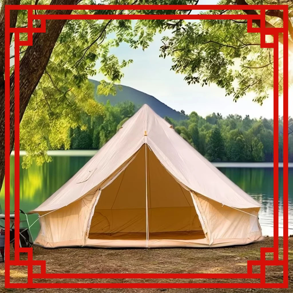 Hot Selling Products Outdoor Four Seasons Oxford Tent Luxury Luxury Yurt Camping Dome Tent Special Sale