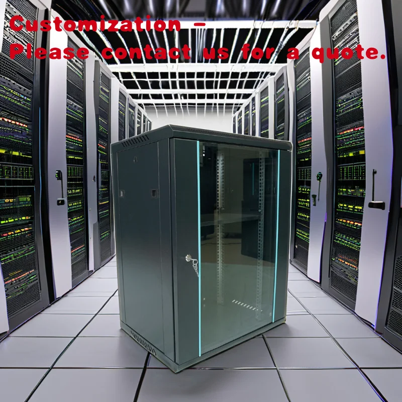 

custom.15U Wall Mount Rack Cabinet Custom Size Metal Equipment Server Rack 9U Capacity in Stock