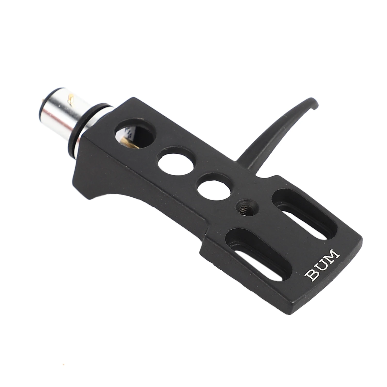 Cabeça de plataforma giratória abgi-preta para técnicas para outras plataformas giratórias contatos de 4 pinos cabem na cabeça de toca-discos phono