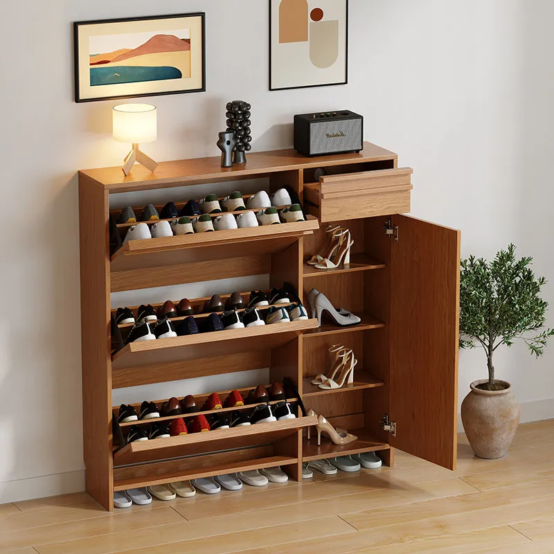 

Luxury Designer Shoe Cabinet Organizer Storage Mobile Display Living Room Shoe Shelf Slippers Zapatero Shoemakers Furniture