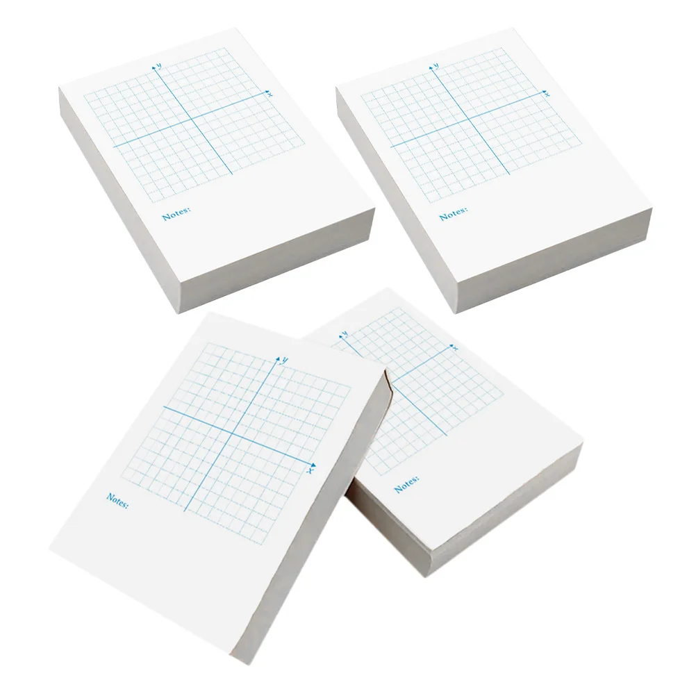 

Xy Coordinate Practice Notebooks 4 Books Math Graphing Sheets Drawing Papers Grid Design Dual-Use Compact Ample Space