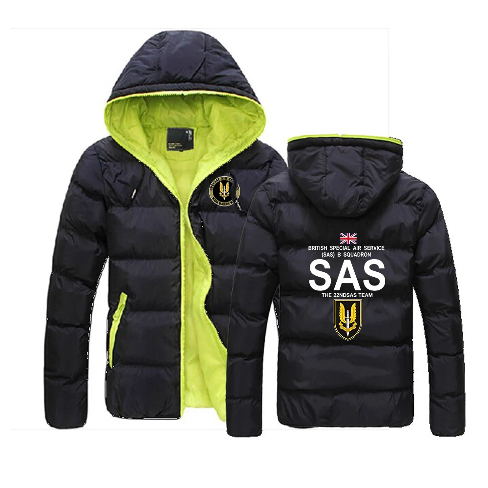 Military SAS Sniper Special Military Operations Hoodies Coat 2026 Autumn And Winter Cold Protection Men's Cotton-padded Jacket