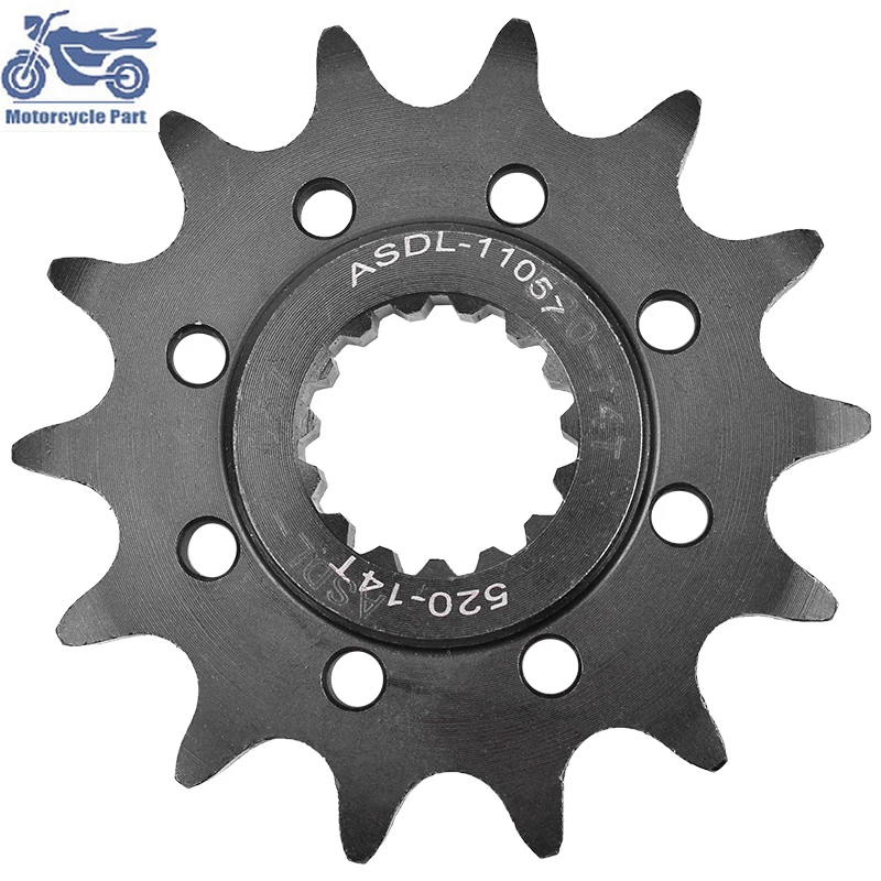 520-14T 520 14 Tooth 14T Drive Front Sprocket Gear For Betamotor 200RR Enduro 250RR 250 300 RR 2T 2020 2021 400 450 525 RR