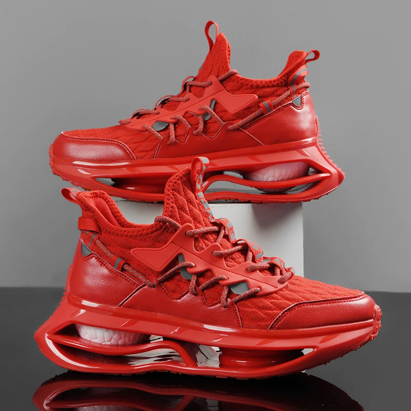 

Fashion Running Shoes Men Sneakers Tenis Luxury Shoes Couple's Super Light Breathable Shoes Sports Blade Cushioning Jogging